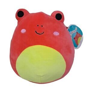 Squishmallows Obu the Tree Frog Treefrog Squishmallow 7 inch New NWT